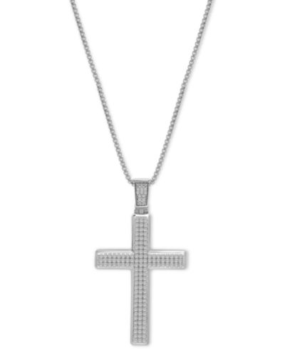 Мужской кулон Diamond Cross 22" (1 ct. t.w.)