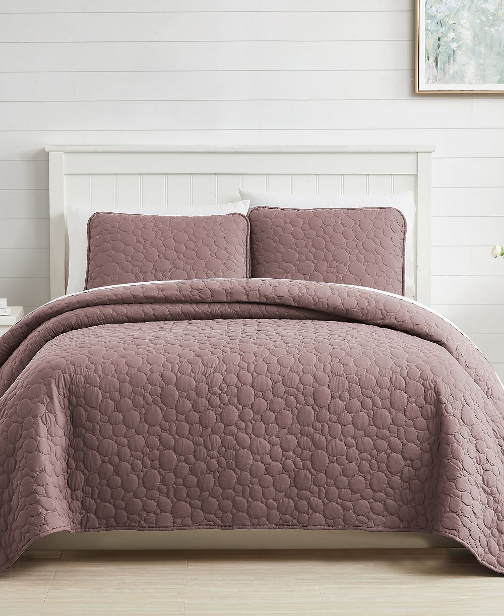 Southshore Fine Linens Pebbles Комплект покрывал 2-Pc. Quilt Set, Twin