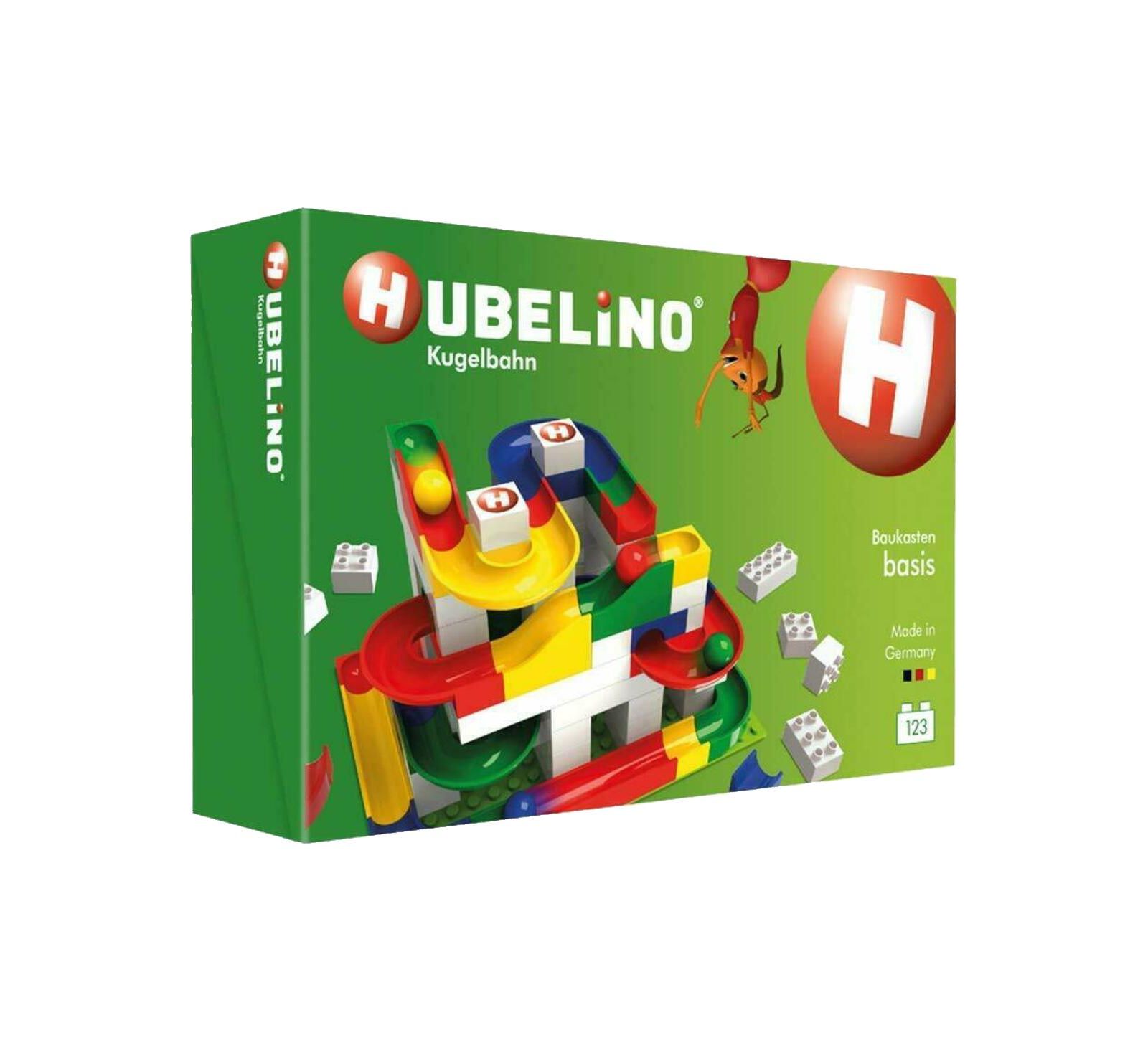 Hubelino Marble Run 123-Piece Building Set, Ages 4+