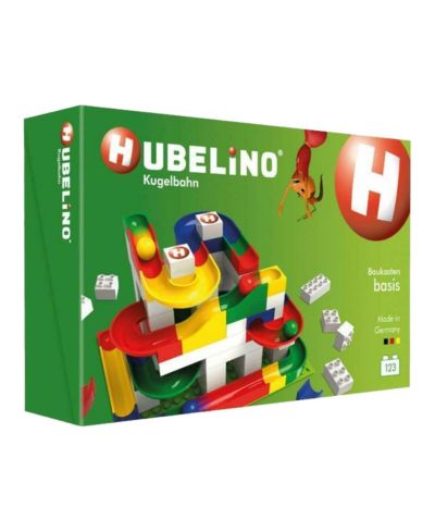 Hubelino Marble Run 123-Piece Building Set, Ages 4+