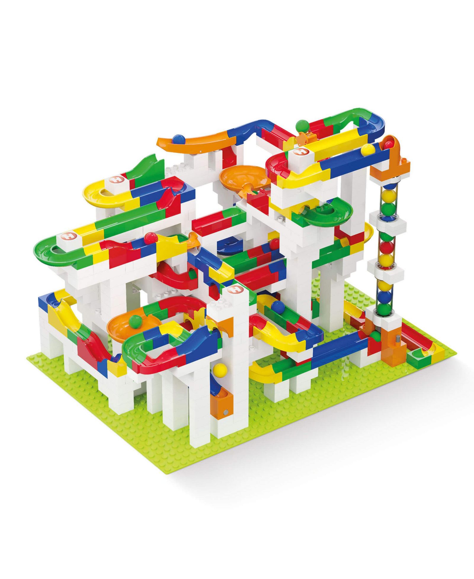 Набор для строительства Hubelino Mega Building Box 585 Piece Deluxe Marble Run