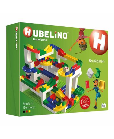 Набор для игры Hubelino Marble Run - 200 деталей