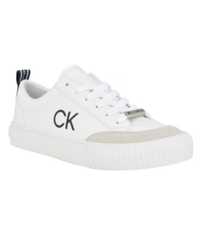 Calvin Klein Women's Lariss Round Toe Lace-up Casual Sneakers