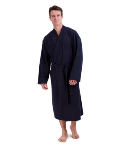 Hanes Men's Cotton Waffle Knit Robe