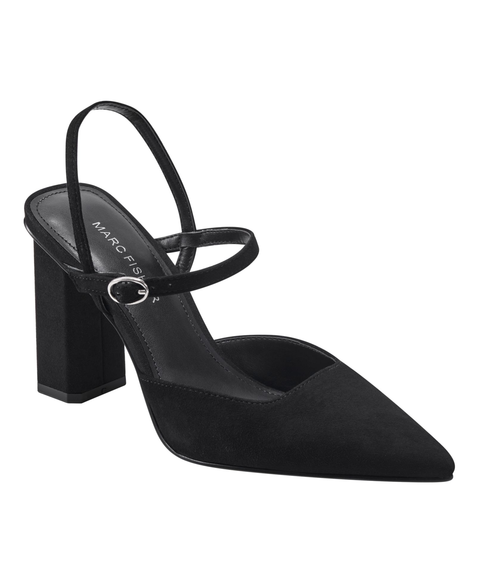 Marc Fisher Women's Doster High Block Heel Dress Pumps