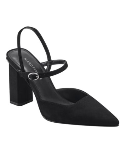 Marc Fisher Women's Doster High Block Heel Dress Pumps