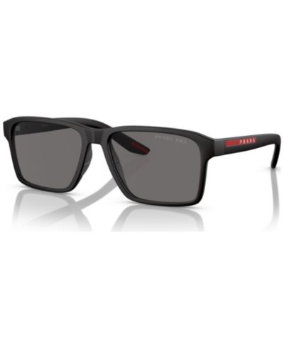 Мужские поляризованные солнцезащитные очки PRADA LINEA ROSSA PS 05YS