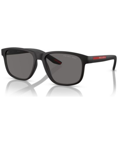 Поляризованные солнцезащитные очки PRADA LINEA ROSSA, PS 06YS, Мужские