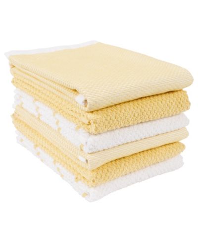 Кухонное полотенце KAF Home Ayesha Curry Cotton 6 Piece Mixed Utility, 18" x 28"