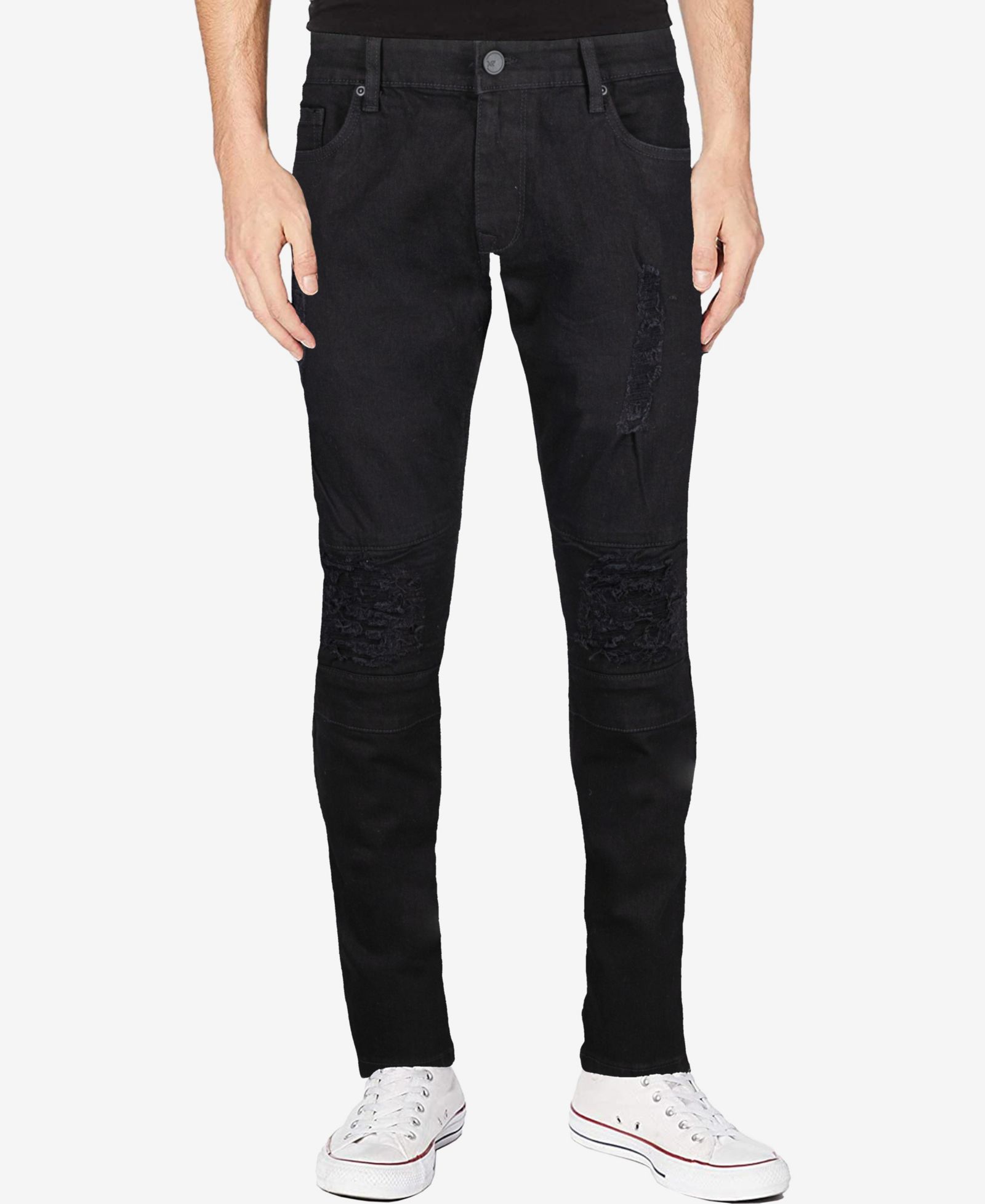 RAW X Men's Slim Fit Moto Jeans