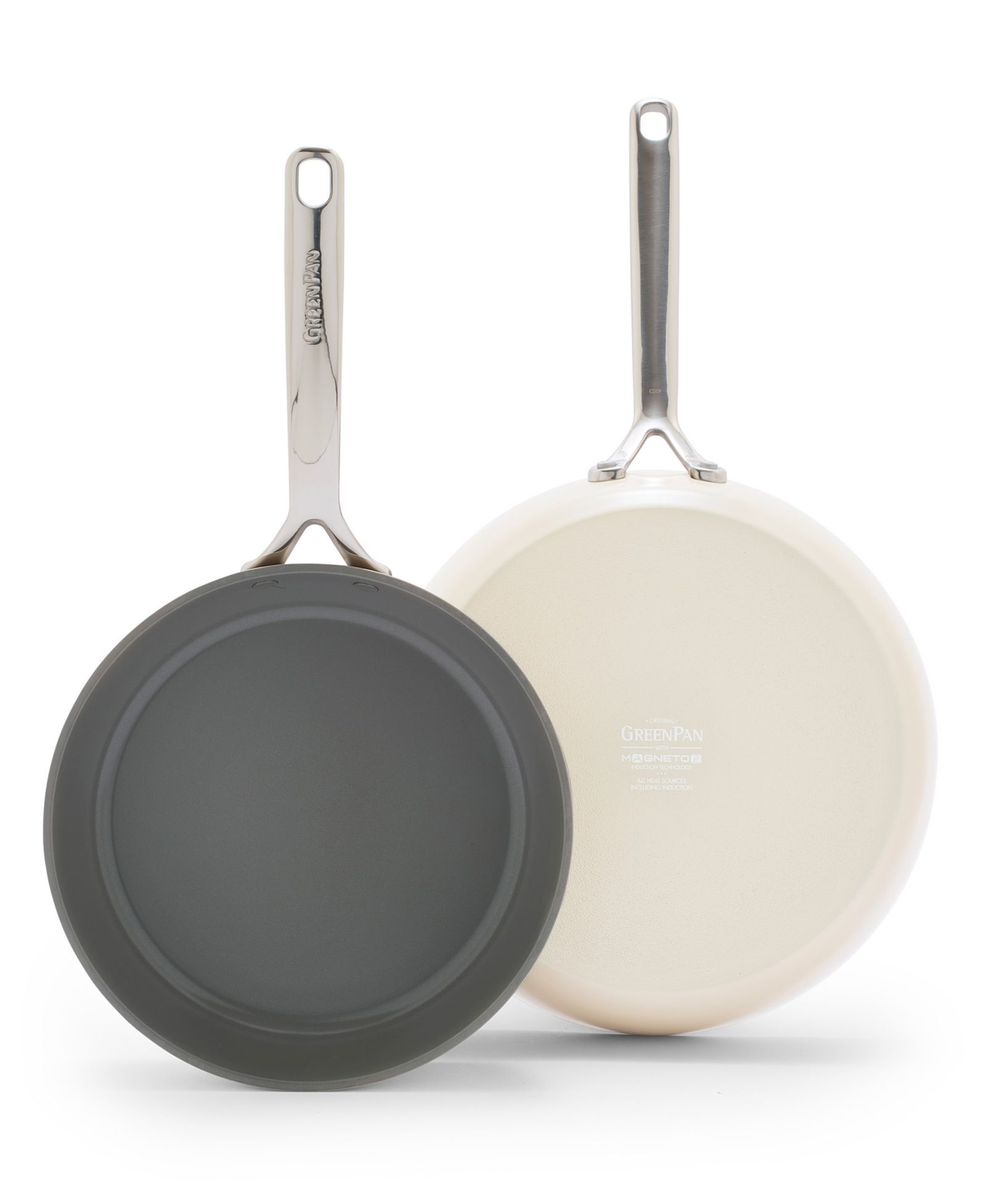 Набор из 2 керамических сковородок GreenPan GP5 Healthy Ceramic Nonstick