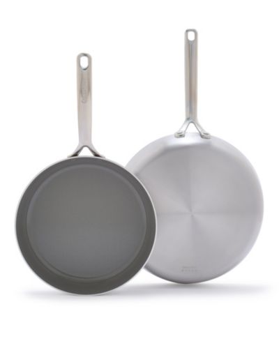 GreenPan GP5 набор из 2 сковородок с керамическим антипригарным покрытием, 10" и 12"