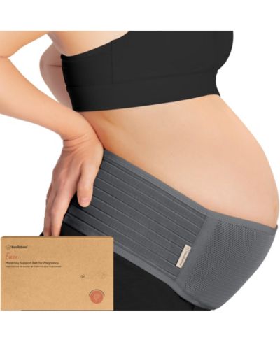 KeaBabies Maternity Belly Band for Pregnancy, Soft & Breathable Pregnancy Belly Support Belt