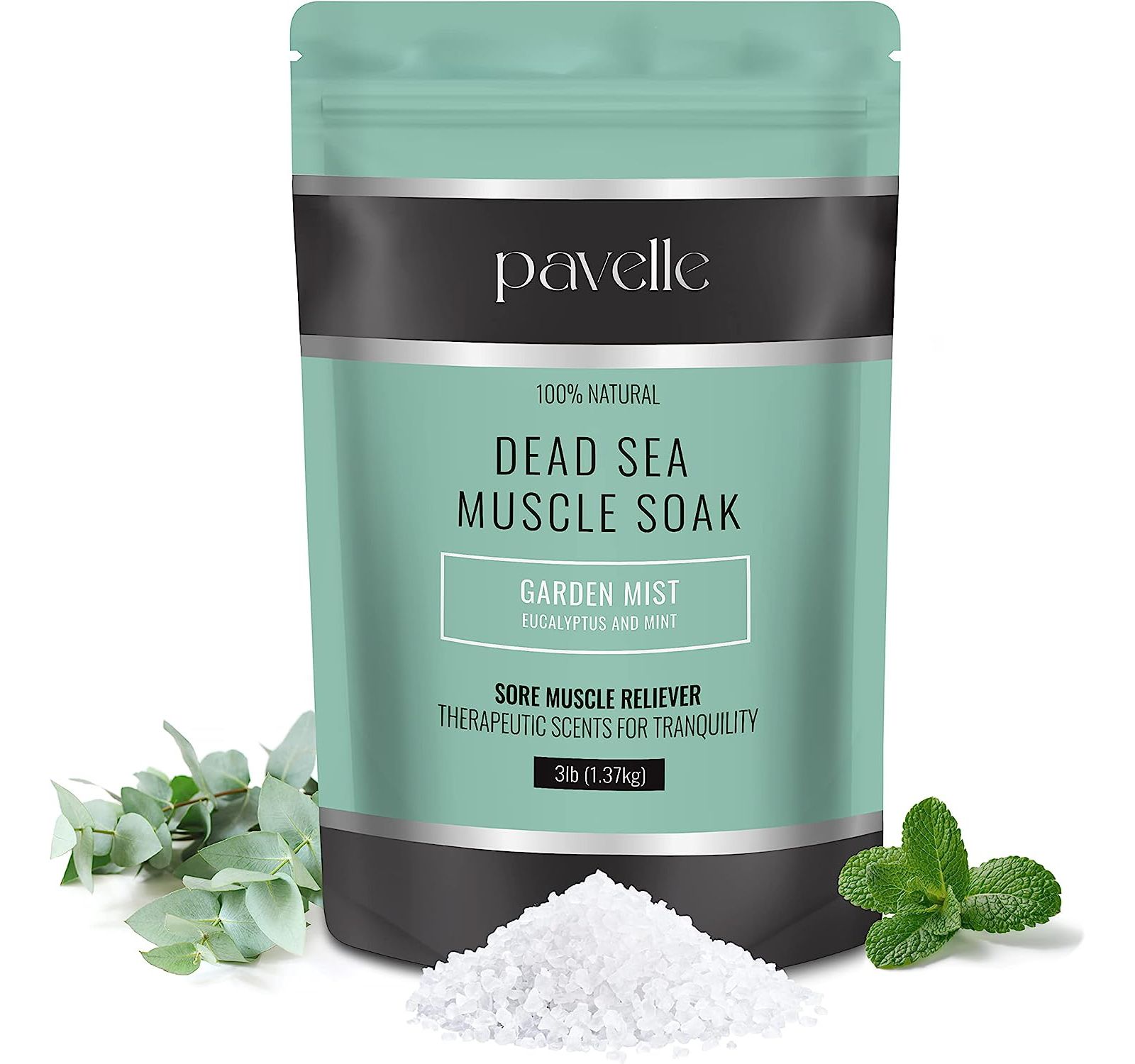 Pavelle соль для ванны Dead Sea Muscle Soak, Garden Mist