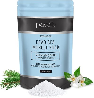 Соль для ванны Pavelle Dead Sea Muscle Soak, с горным источником
