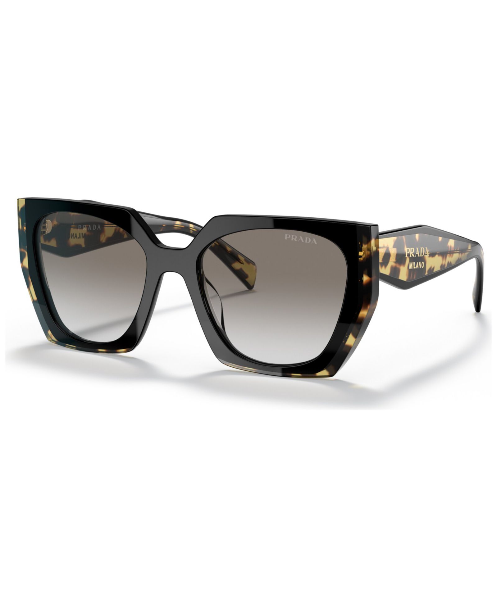Женские прямоугольные солнцезащитные очки Prada, PR 15WS