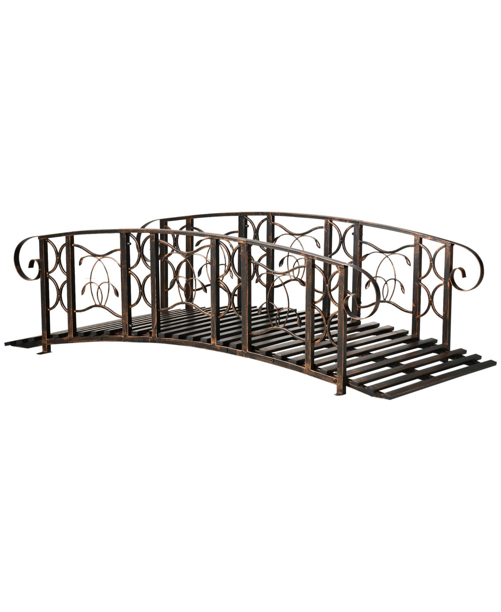 Садовый мост Outsunny 6' Steel Pond Bridge