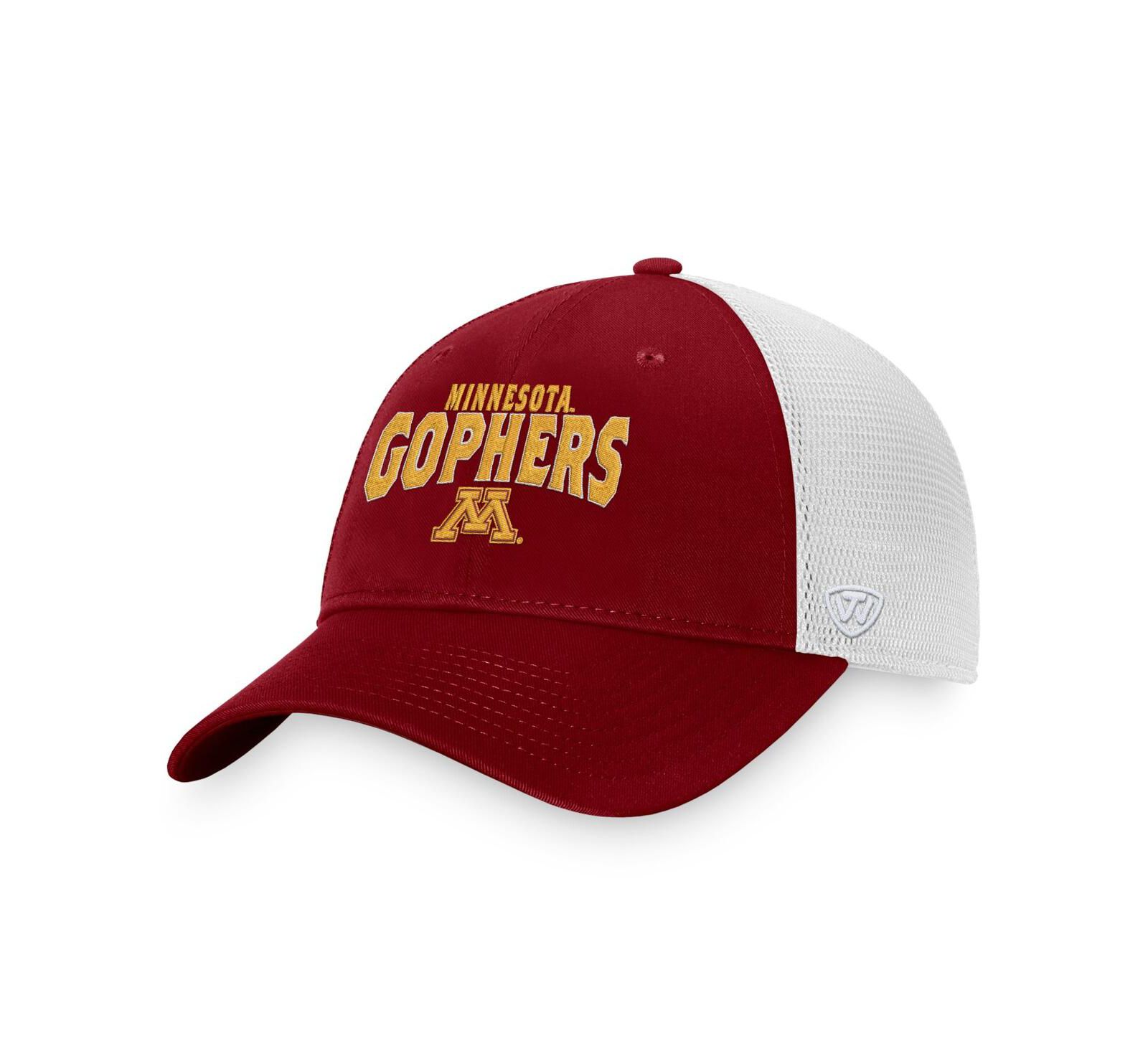 Top of the World Мужская кепка-тракер Minnesota Golden Gophers в цвете Maroon, White