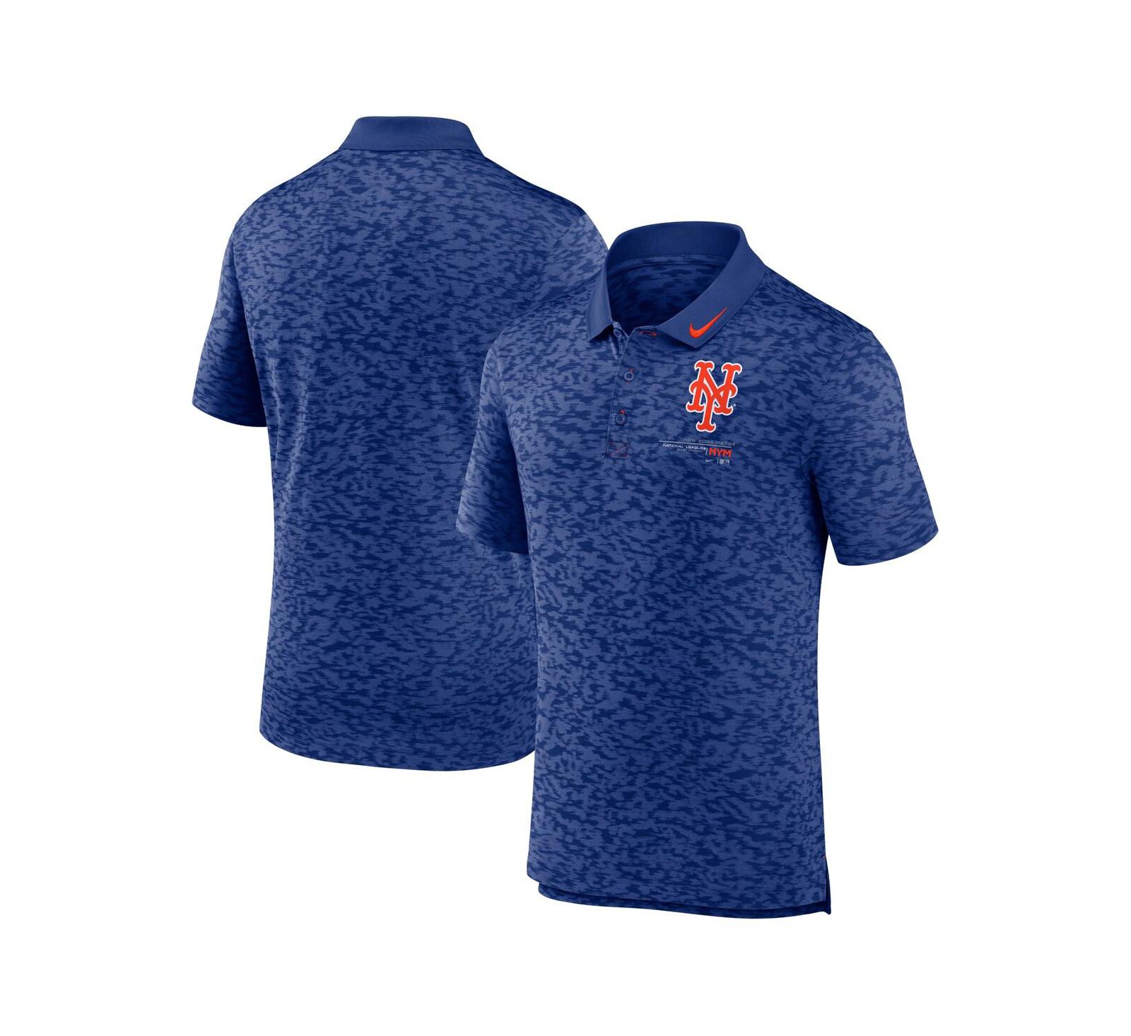 Men's Nike Royal New York Mets Next Level Performance Polo Shirt