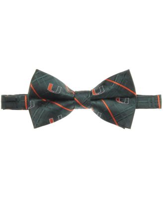 Мужской зеленый оксфордский галстук-бабочка Miami Hurricanes