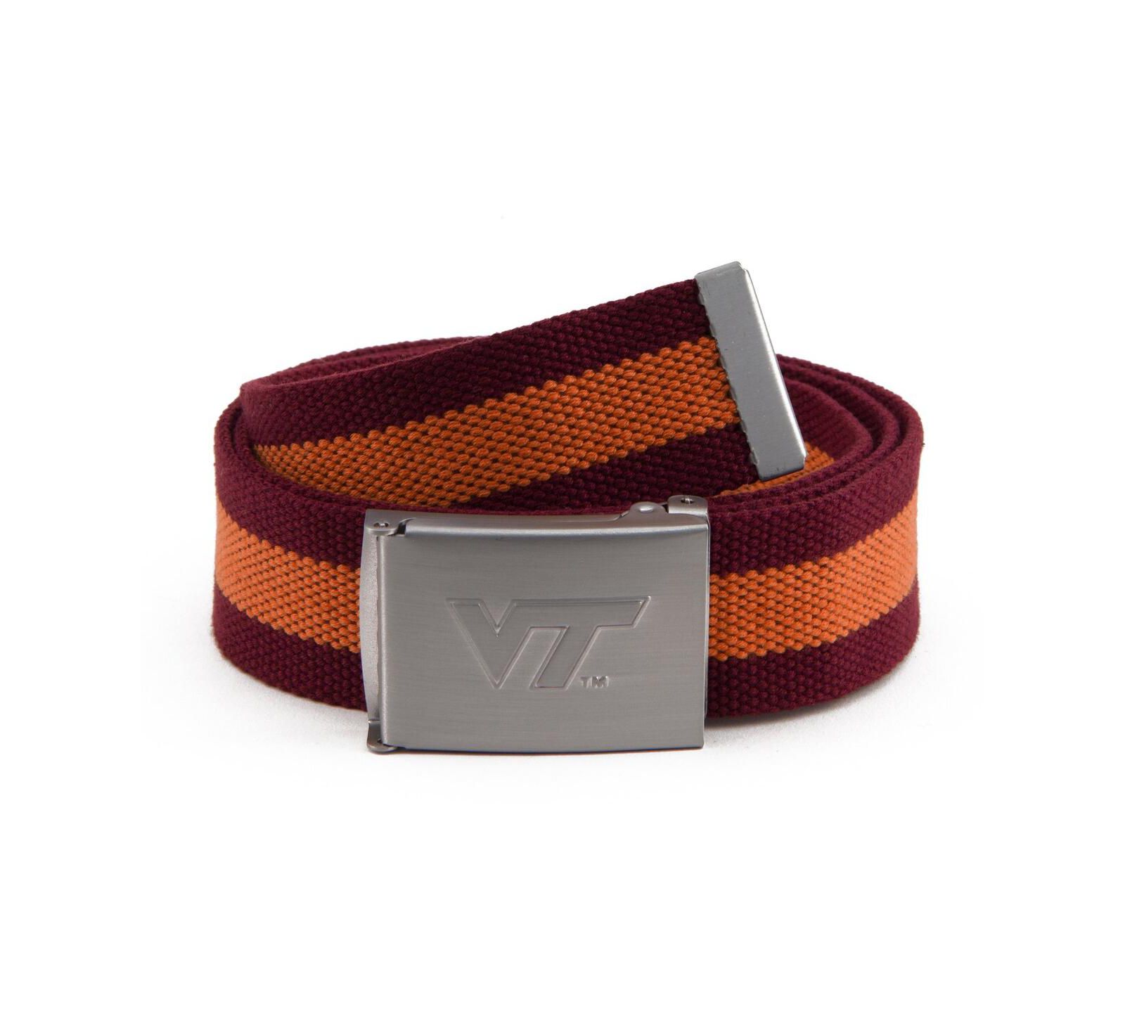 Men's Virginia Tech Hokies Fabric Belt