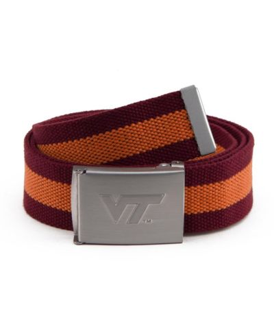Eagles Wings Мужской тканевый ремень Virginia Tech Hokies