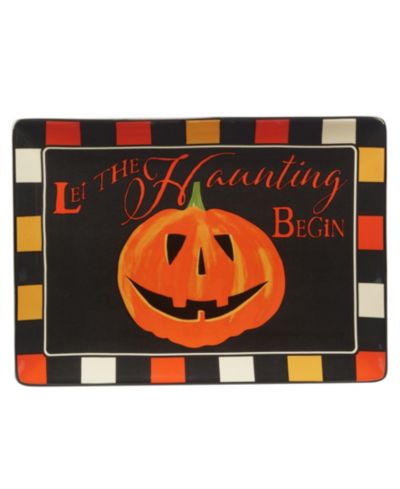 Certified International Прямоугольное блюдо Spooky Halloween