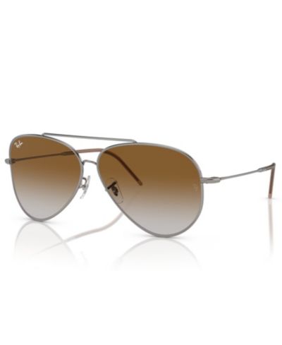 Солнцезащитные очки Ray-Ban Unisex Gradient Aviator Reverse RBR0101