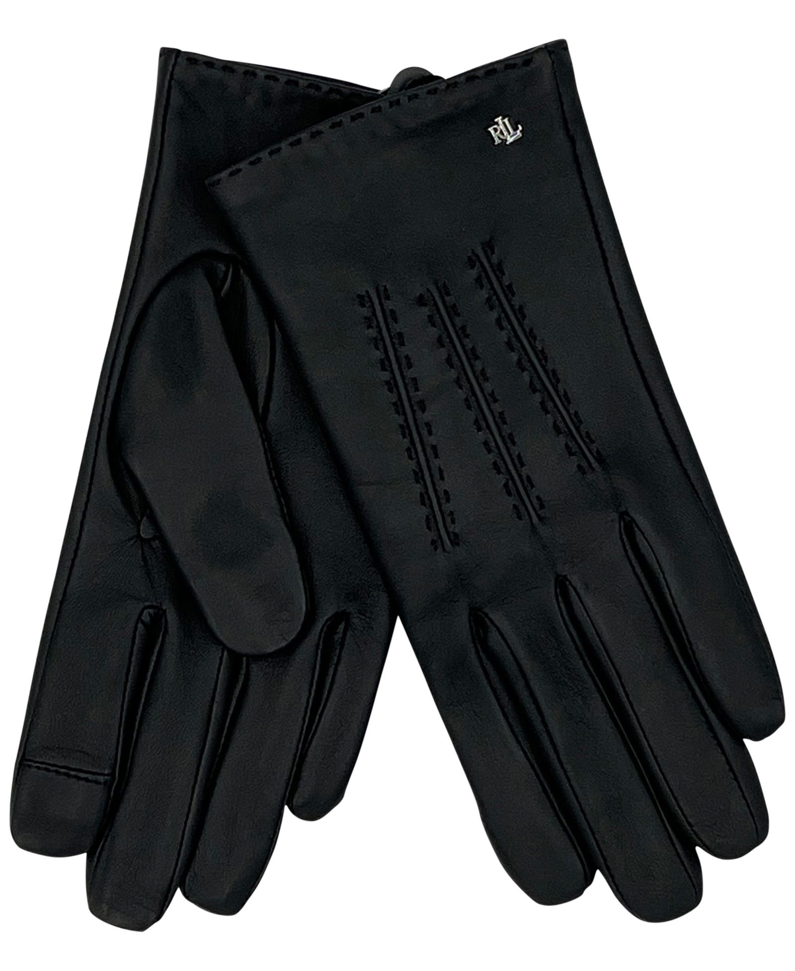 Lauren Ralph Lauren Pick Stitch Leather Gloves