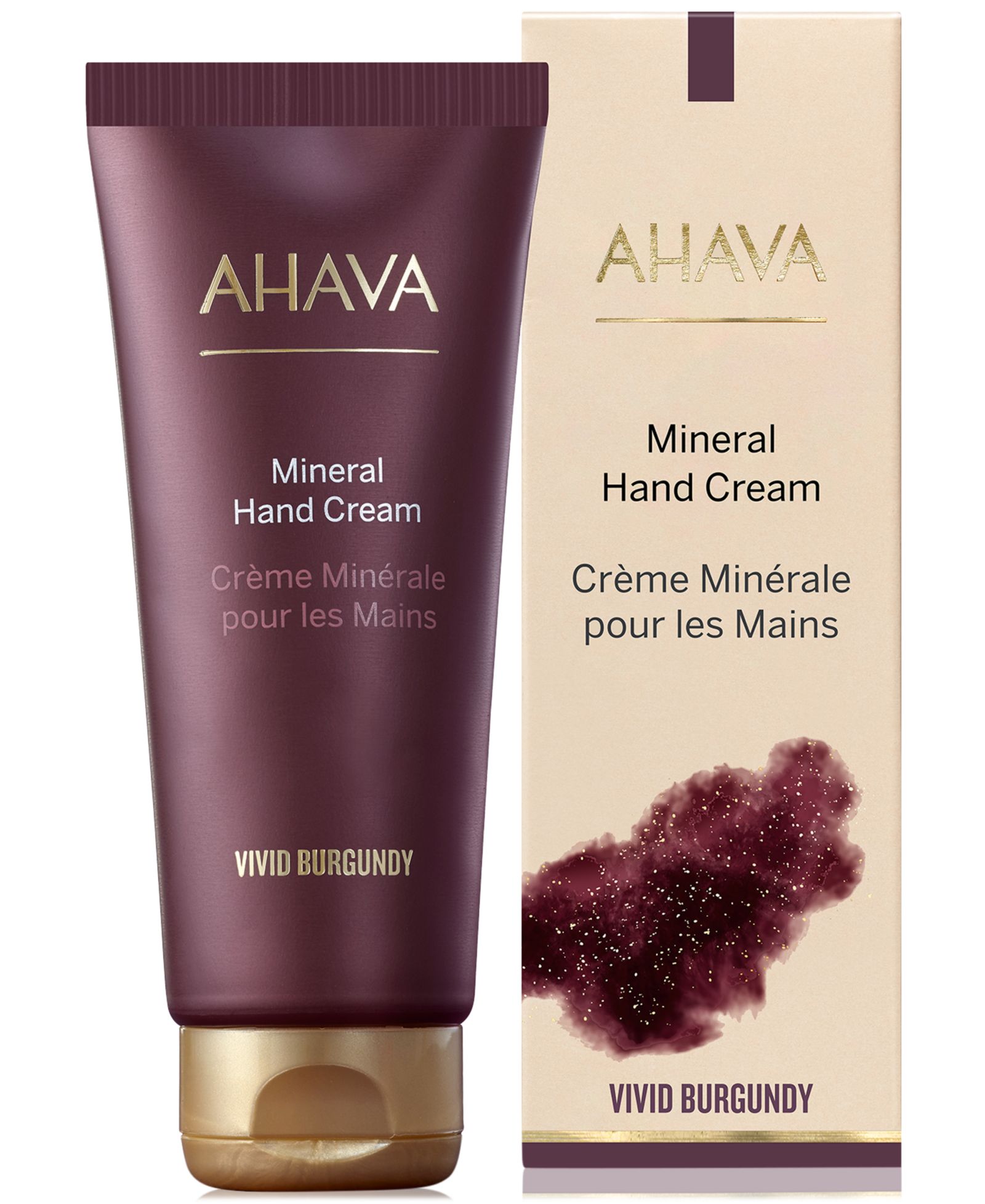 Ahava Mineral крем для рук - Vivid Burgundy, 3.4 oz.