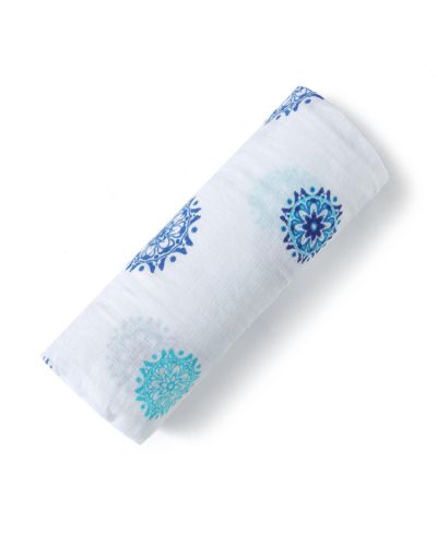 Муслиновая пеленка Malabar Baby из органического хлопка GOTS, Mandala