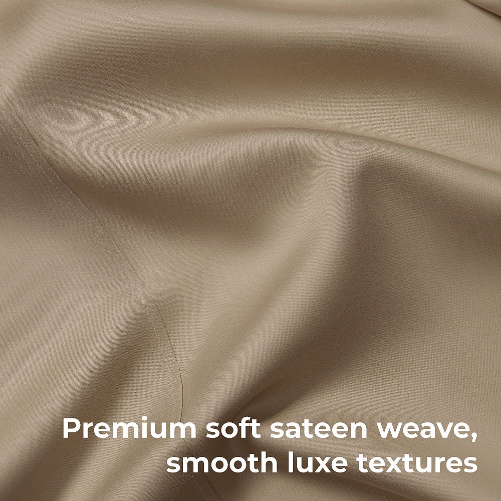 Cariloha Resort Sateen Breathable Cooling Viscose 2-Pc. Pillowcase Set