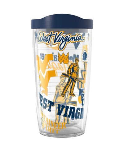 Tervis Tumbler West Virginia Mountaineers 16 oz Allover Classic Tumbler