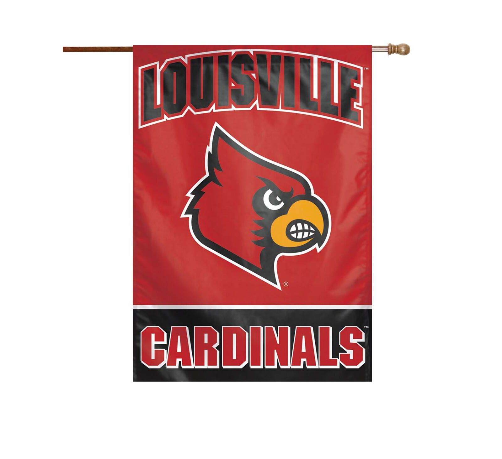 Wincraft Louisville Cardinals 28" x 40" Full Name Single-Sided Vertical Banner