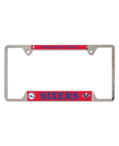 Wincraft рамка для номерного знака Philadelphia 76ers Chrome Plated Metal