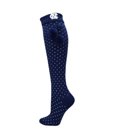 Women's ZooZatz Navy North Carolina Tar Heels Knee High Socks