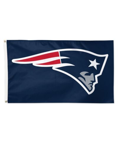 Односторонний флаг Wincraft New England Patriots с основным логотипом 3' x 5'