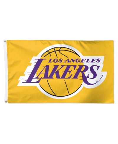 Флаг Wincraft Los Angeles Lakers с основным логотипом, односторонний