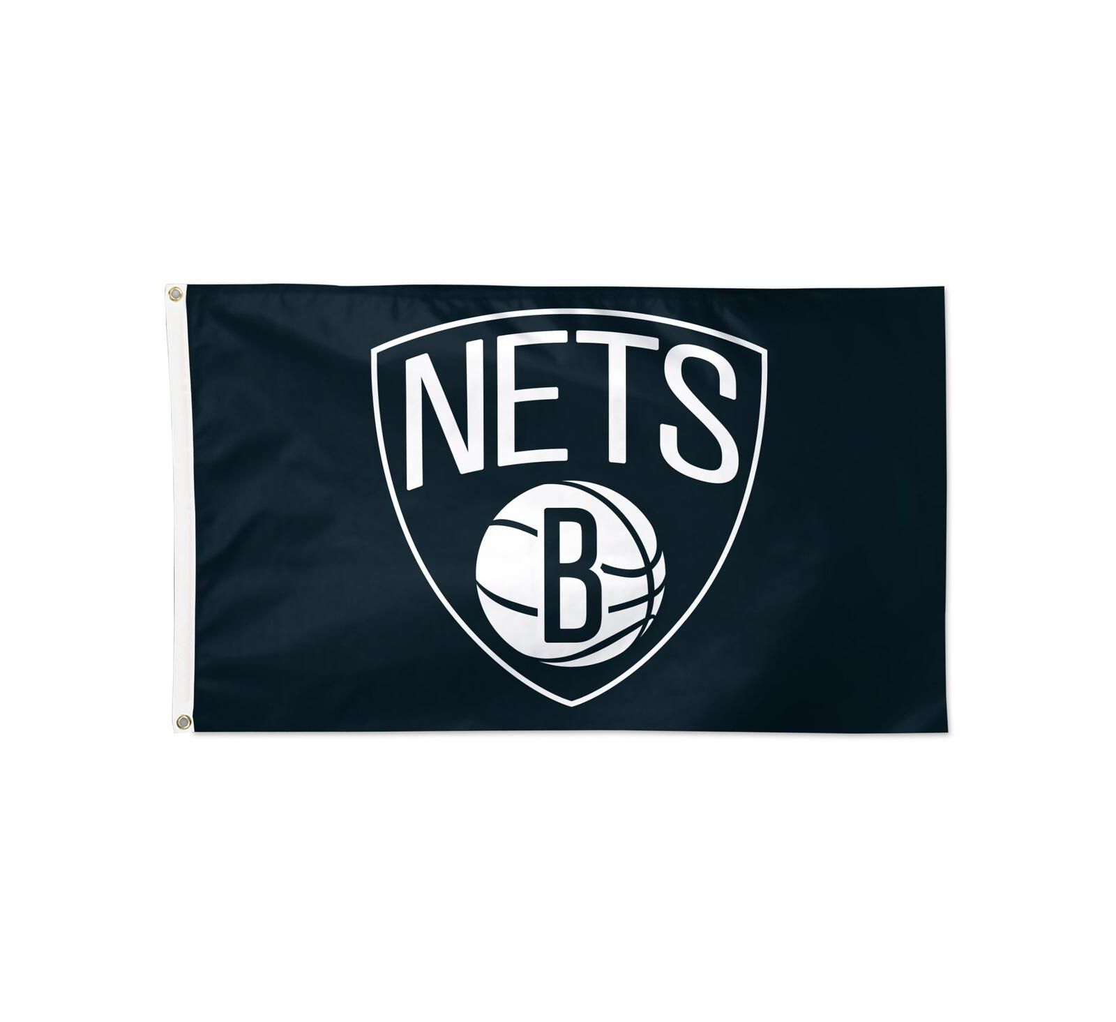Wincraft флаг Brooklyn Nets с основным логотипом, 3' x 5'