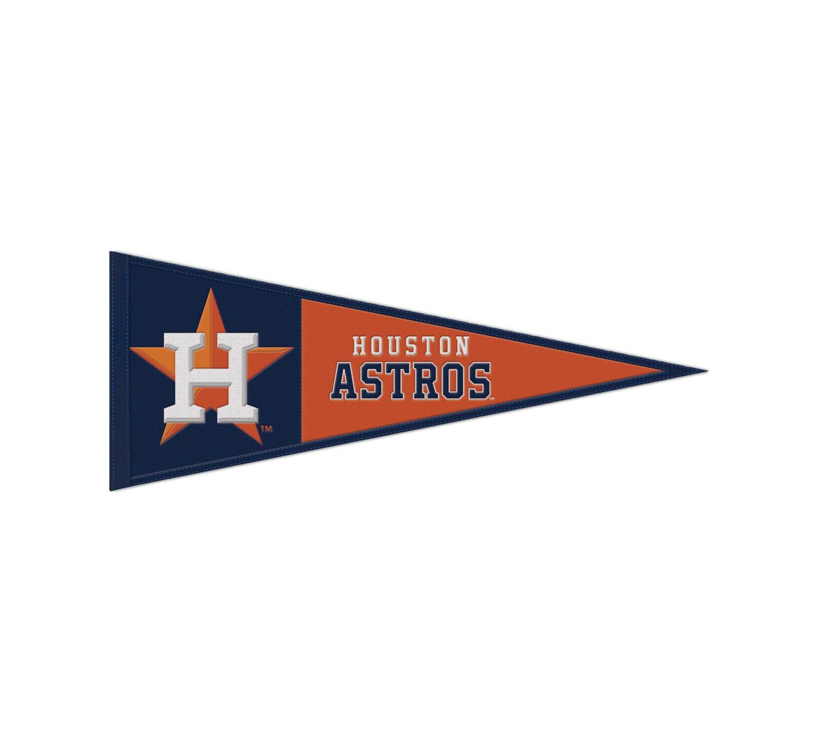 Wincraft Houston Astros 13" x 32" Wool Primary Logo Pennant
