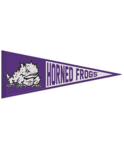 Wincraft TCU Horned Frogs 13" x 32" Wool Primary Logo Pennant