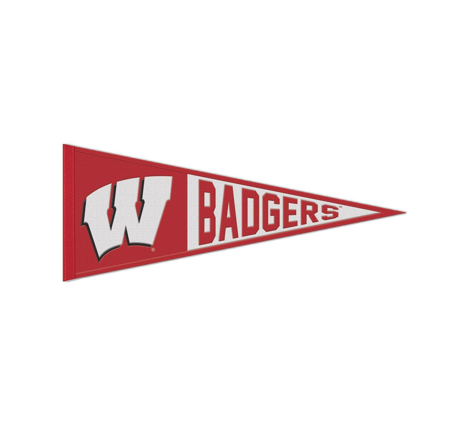 Wincraft Wisconsin Badgers флаг Wincraft 13" x 32" шерстяной