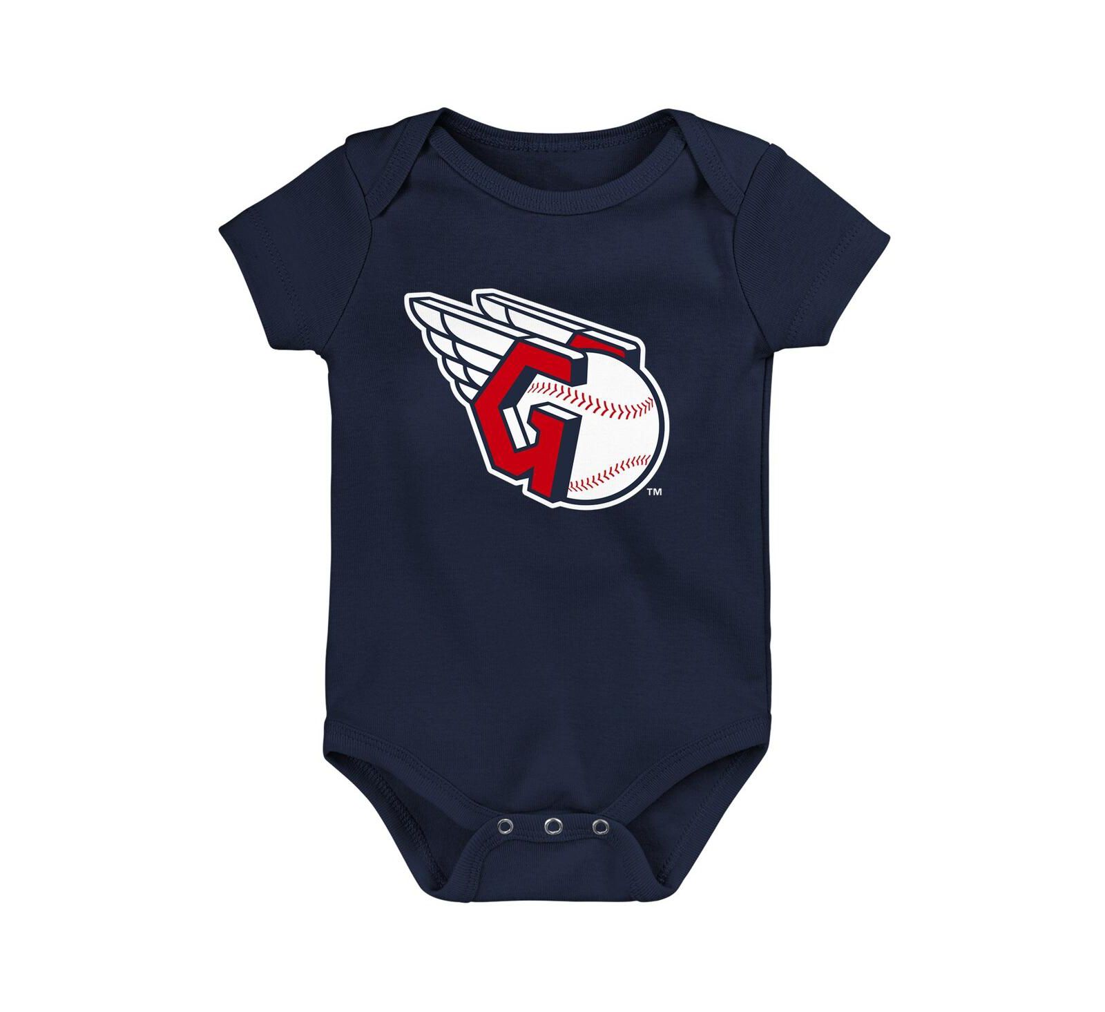 Outerstuff Детский боди с логотипом Cleveland Guardians Navy