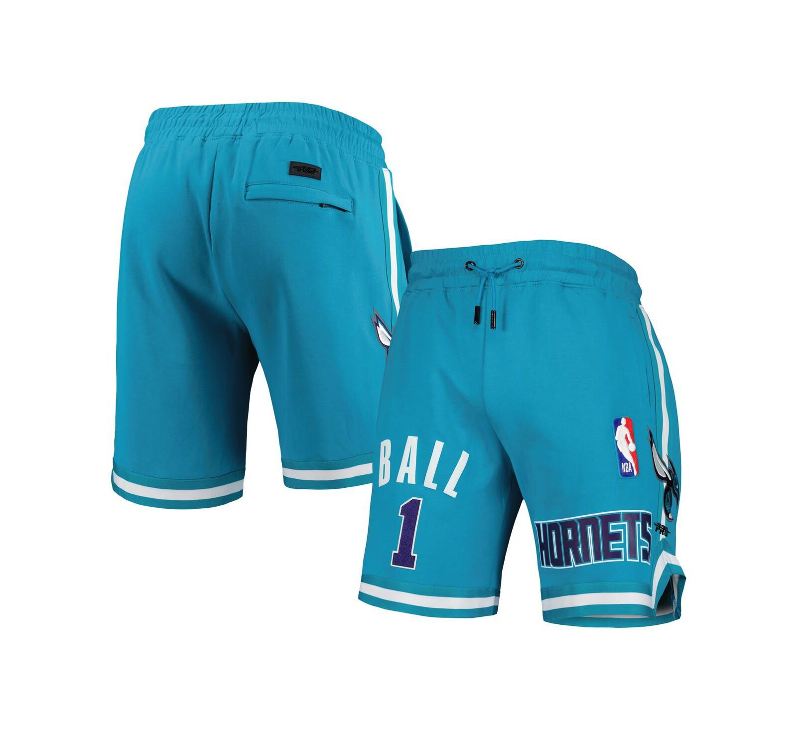 Men's Pro Standard LaMelo Ball Teal Charlotte Hornets Player Replica Shorts