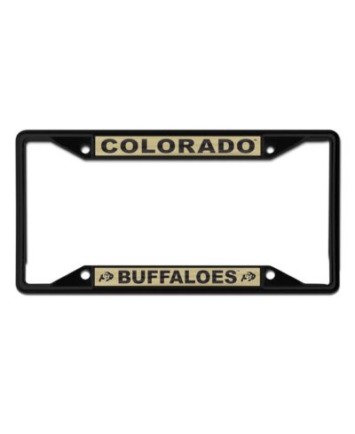 Wincraft Colorado Buffaloes Chrome Color License Plate Frame