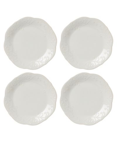 Lenox сервировочные тарелки French Perle, набор из 4 шт