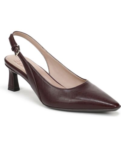 Dark Red Embossed Faux Leather