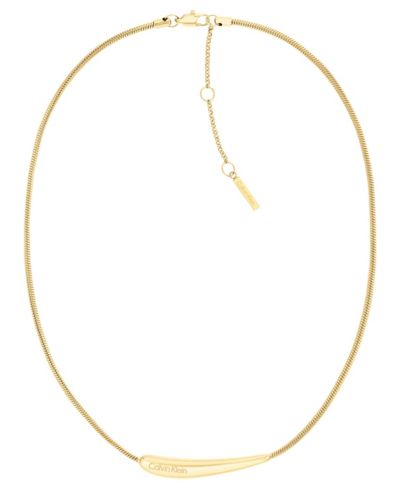 Calvin Klein Linear Drop Necklace