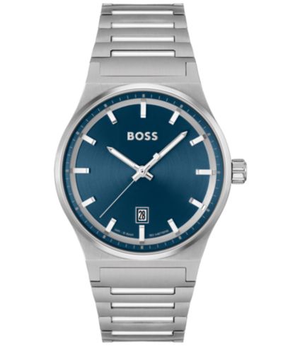 HUGO BOSS Мужские кварцевые часы Candor Basic Calendar из нержавеющей стали 41mm