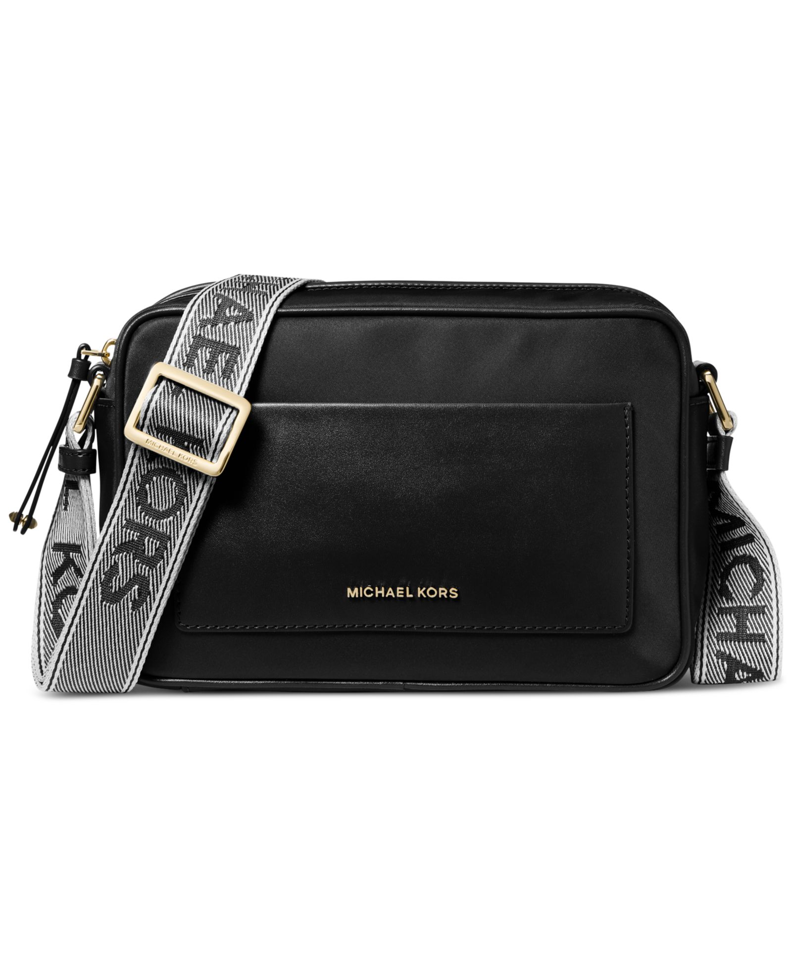 Кроссбоди Michael Kors Logo Large Nylon с ремешком Webbing